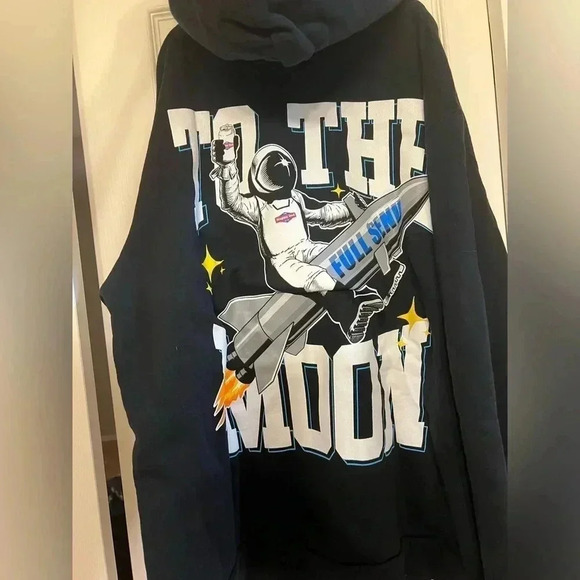 Full send to the moon sweatshirt size xl - Picture 7 of 8